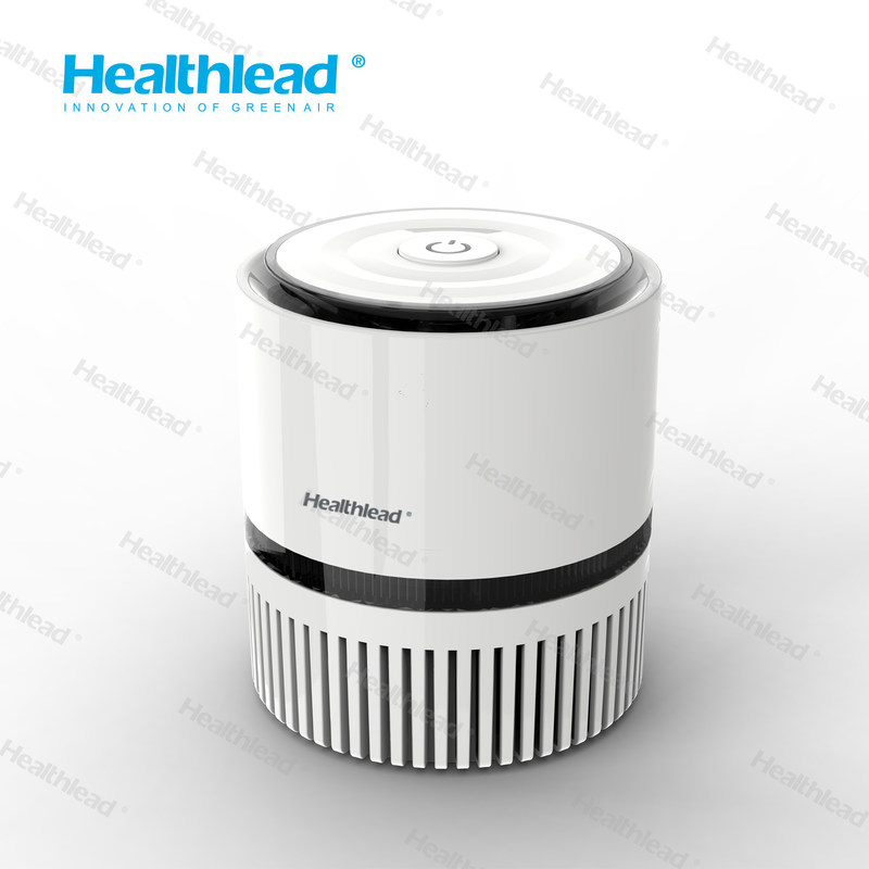 Healthlead 2 Speed Desktop Hepa Air Purifier Concentration Over 1 Million/Cm3 EPI808